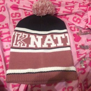 Pink beanie